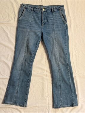 Michael Kors Classic Blue Bootcut Jeans